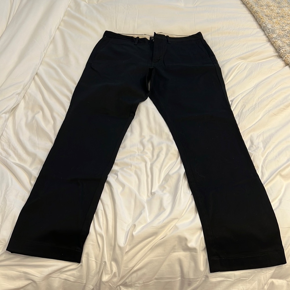 J crew men’s black stretch pants size - 31Wx32L
